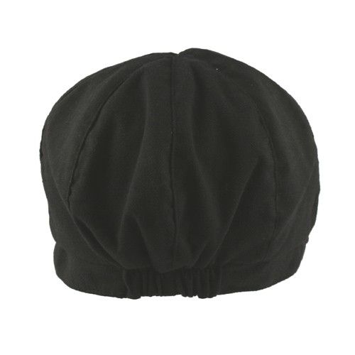 Hatworx Herringbone Bakerboy/Girl Hat NZ black