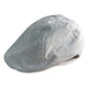 Herringbone Cotton Ivy Cap - Light Grey Hatworx NZ