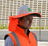 High Vis Hard Hat Protective Brim Hatworx NZ