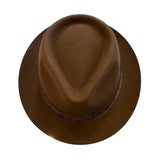 High Roller Brown Fedora Hatworx NZ