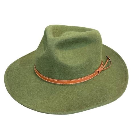 High Roller Olive Soft Cowboy Hatworx NZ