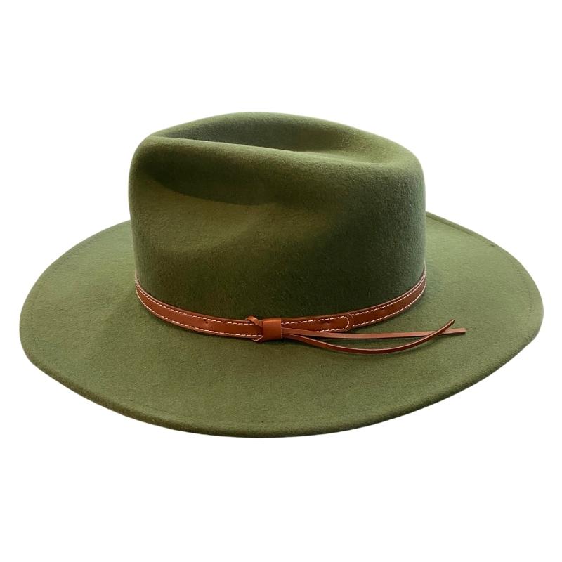 High Roller Olive Soft Cowboy Hatworx NZ