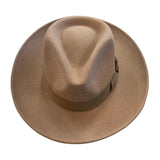 High Roller Classic Beige Fedora Hatworx NZ