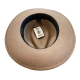 High Roller Classic Beige Fedora Hatworx NZ