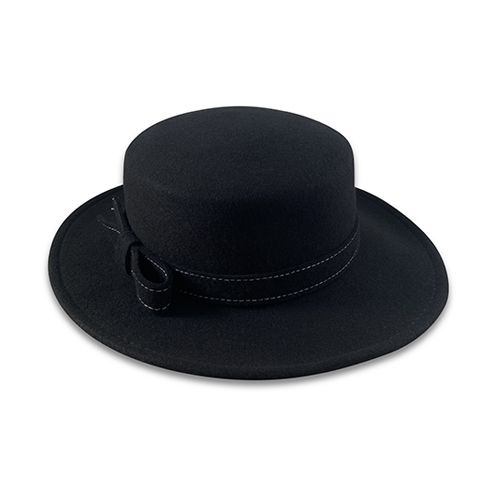 Ladies Black Fashion Wool Felt Hat Hatworx NZ