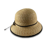 Ladies Cloche Straw Hat with Bow Hatworx NZ