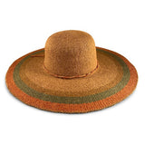 Ladies Multi Coloured Floppy Wide Brim