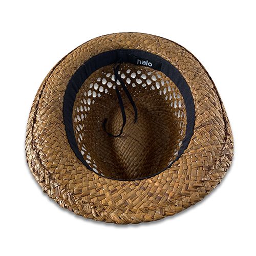 Ladies Raffia Straw Trilby Hatworx NZ