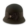 Ladies' Double Bow Cloche Hatworx NZ