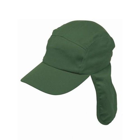 Legionnaire Poly-Cotton Drill Cap Hatworx NZ bottle green