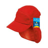 Legionnaire Poly-Cotton Drill Cap Hatworx NZ red