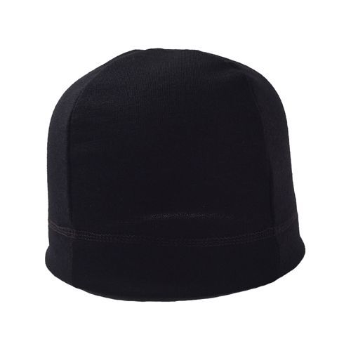 Hatworx NZ Made Merino Knit Skull Beanies black