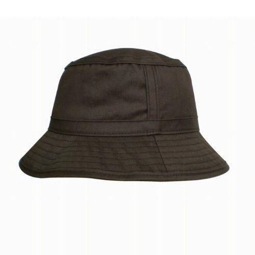 Oilskin Bucket Hat - 2 Sizes Brown