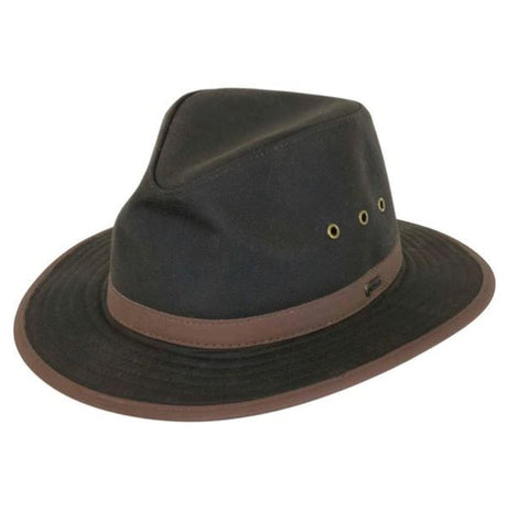 Oilskin Madison Brim Hat By Outback Hatworx NZ