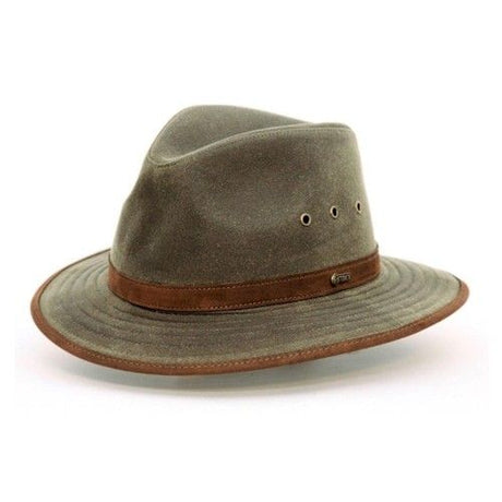 Oilskin Madison Brim Hat By Outback Hatworx NZ