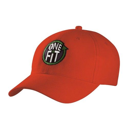 Hatworx One Fit Cap NZ red