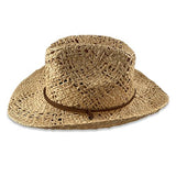 Hatworx Open Weave Straw Cowboy Hat NZ