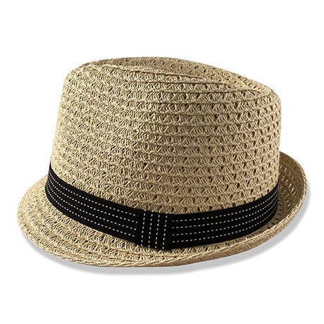 Halo Open Weave Trilby - Stitch Band NZ