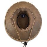 Outback Ridge Leather Hat Hatworx NZ