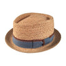 Hatworx Raffia Sky Diamond Trilby NZ