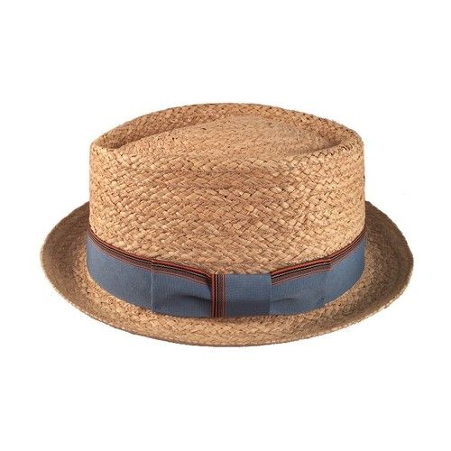 Hatworx Raffia Sky Diamond Trilby NZ