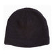 Hatworx Raised Cable Knit Beanie NZ black