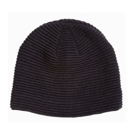 Hatworx Raised Cable Knit Beanie NZ black