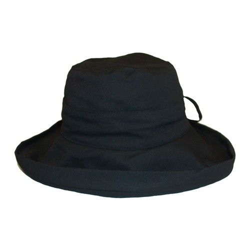 Hatworx Resort Canvas Upbrim NZ black