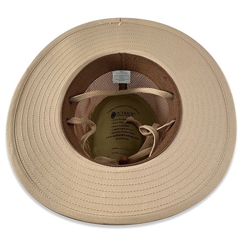 River Guide Mesh Hatworx NZ sand underside