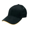 Sandwich Peak Cap Hatworx NZ black-gold