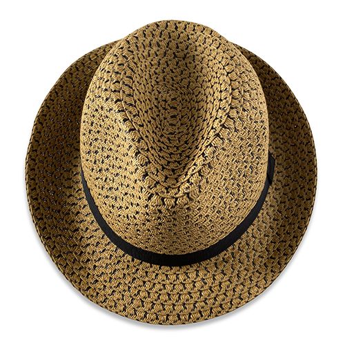 Hatworx Tan Stitch Trilby NZ