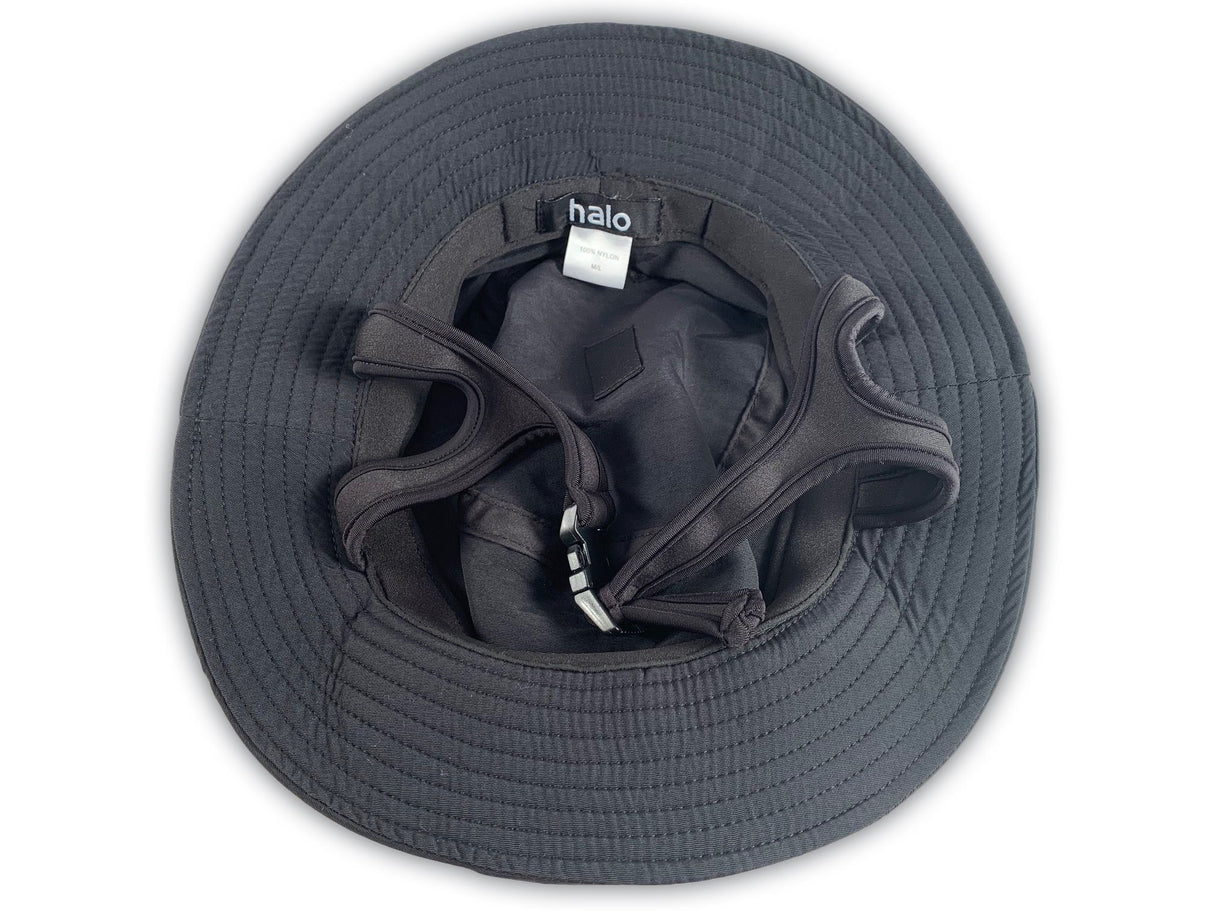 Taslan Surf Hat - Black Hatworx NZ