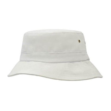 Toddler Bucket Hat Hatworx NZ white