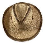 Hatworx Two-Tone Western Straw Hat NZ