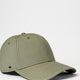 Uflex 6 Panel Recycled Cotton Baseball cap Hatworx NZ olive