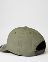 Uflex 6 Panel Recycled Cotton Baseball cap Hatworx NZ olive