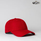 Uflex Kids' Pro Style 6 Panel Snapback Hatworx NZ red