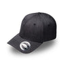 Hatworx Uflex Pro Fitted Cap - 3 Sizes NZ charcoal