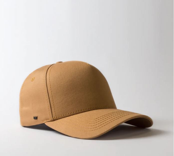 Uflex Pro Style 5 panel Snapback Hatworx NZ camel