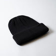 Hatworx Uflex Short Skull Cable Knit Beanie NZ black