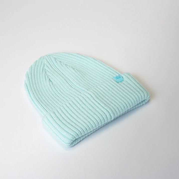 Hatworx Uflex Short Skull Cable Knit Beanie NZ mint