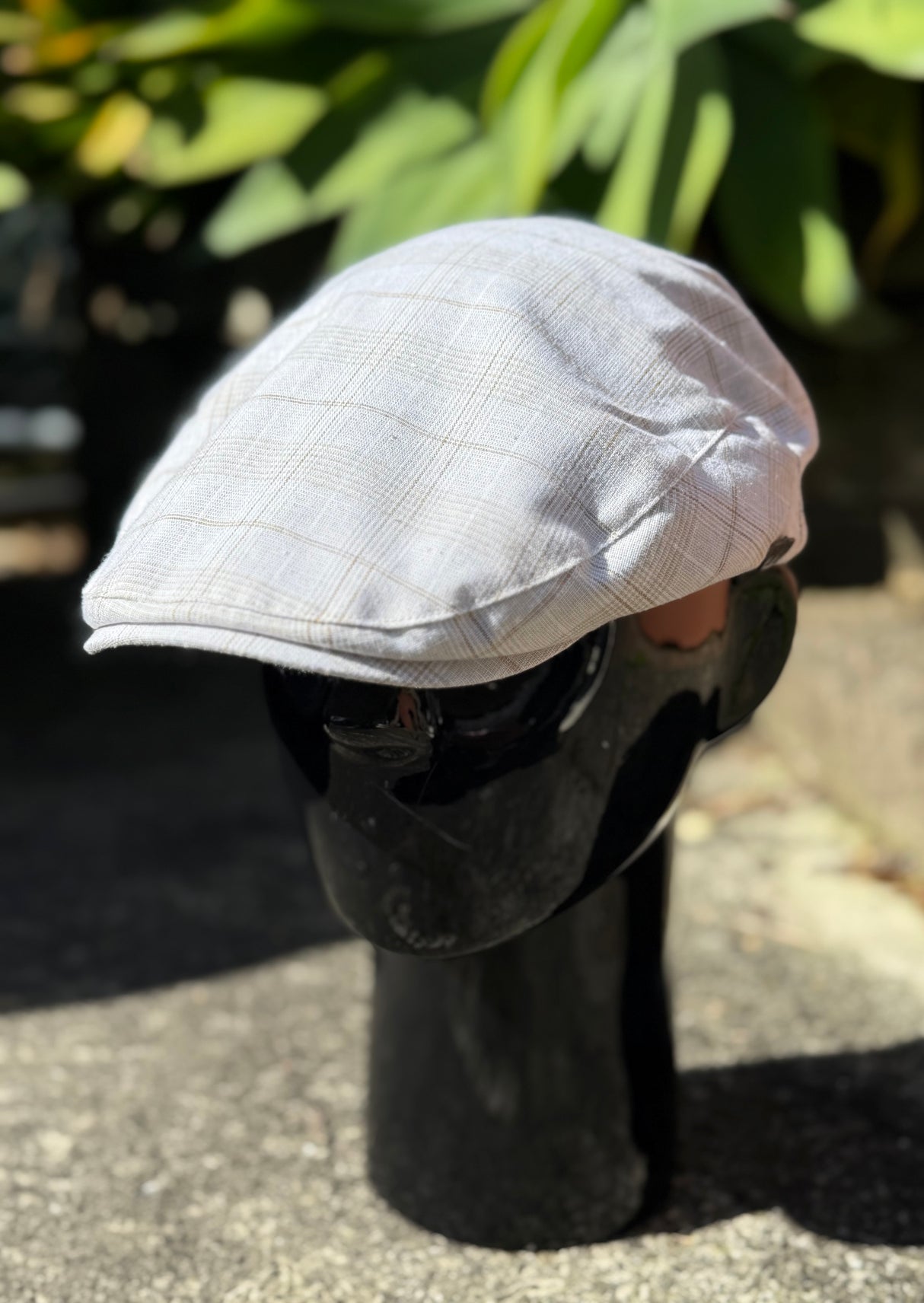 White Check Cheesecutter