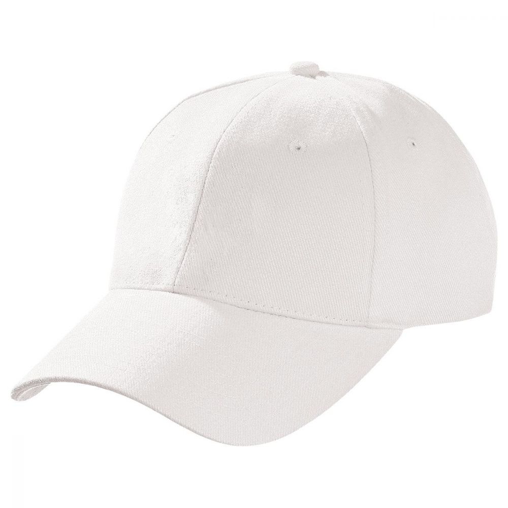 Brushed Cotton Cap White